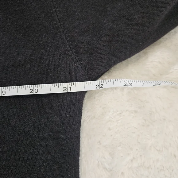 Bobby Carr Black Embellished Crewneck Sweatshirt Size S Crystals Whimsigoth - Picture 7 of 10